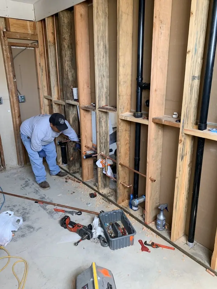 Commercial rough-in plumbing for Gas Line Repair in Roxbury Crossing